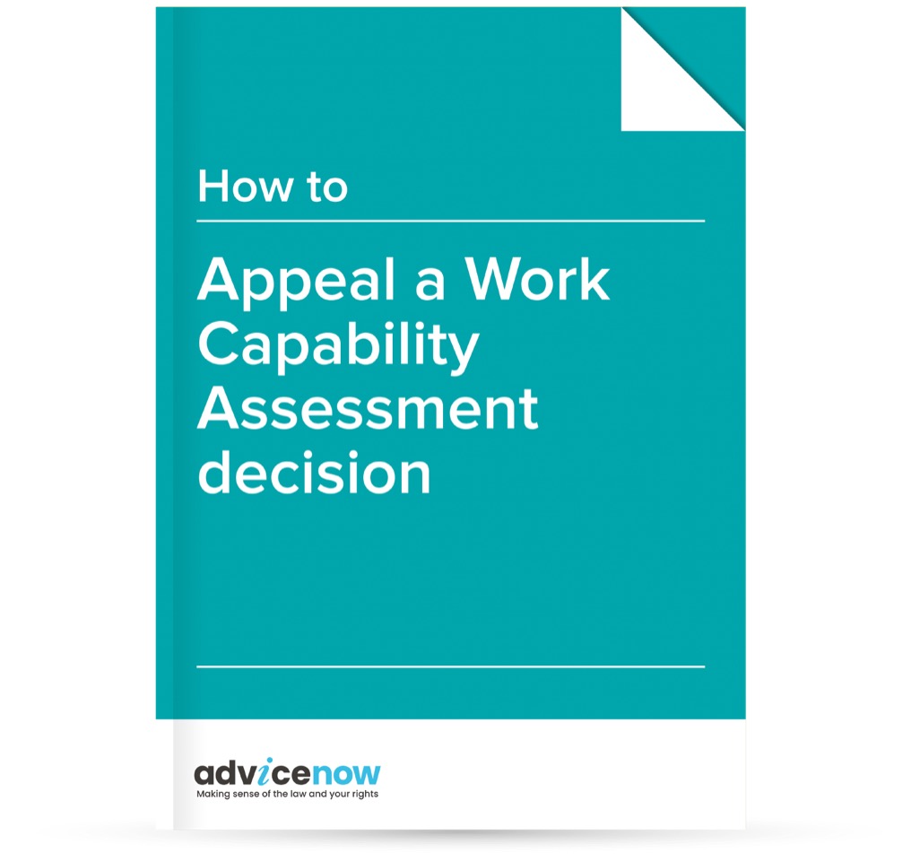 Appeal a Work Capability Assessment decision | Advicenow